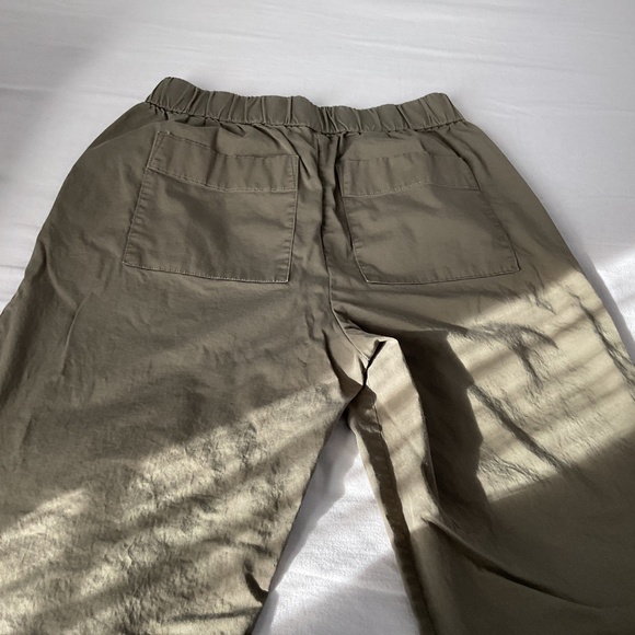 Everlane Organic Cotton Blend Pull On Pants - Picture 2 of 3